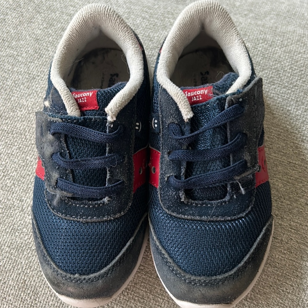 Saucony Navy Toddler Shoes